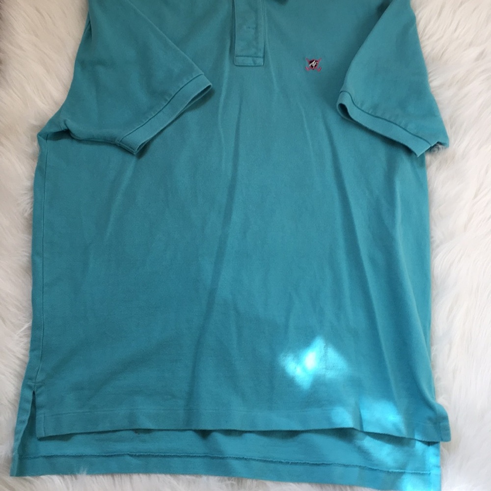 Alan Flusser men’s golf knit shirt gently used